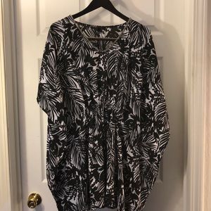 18/20 Kimono style blouse from Lane Bryant